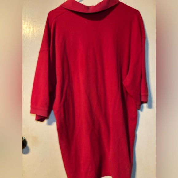 Vintage Tommy Hilfiger Polo Short Sleeve Men's Red Classic 90's Y2K Size XXL - Picture 4 of 4
